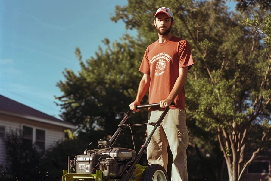 electric battery lawn mowers