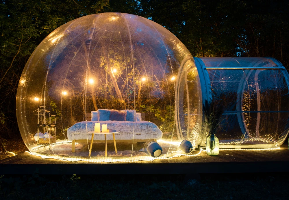 how to make your own bubble tent