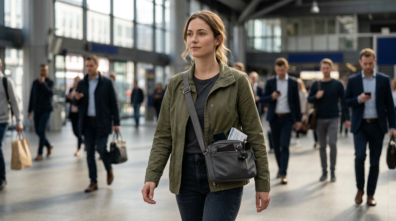 Piquadro Eco Shoulder Bag: Smart EDC for Commutes
