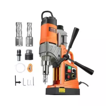 1450W Variable-Speed Magnetic Drill Press (1.6 in)